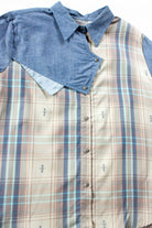 Vintage Shoulder Wrap Cowboy Button Up