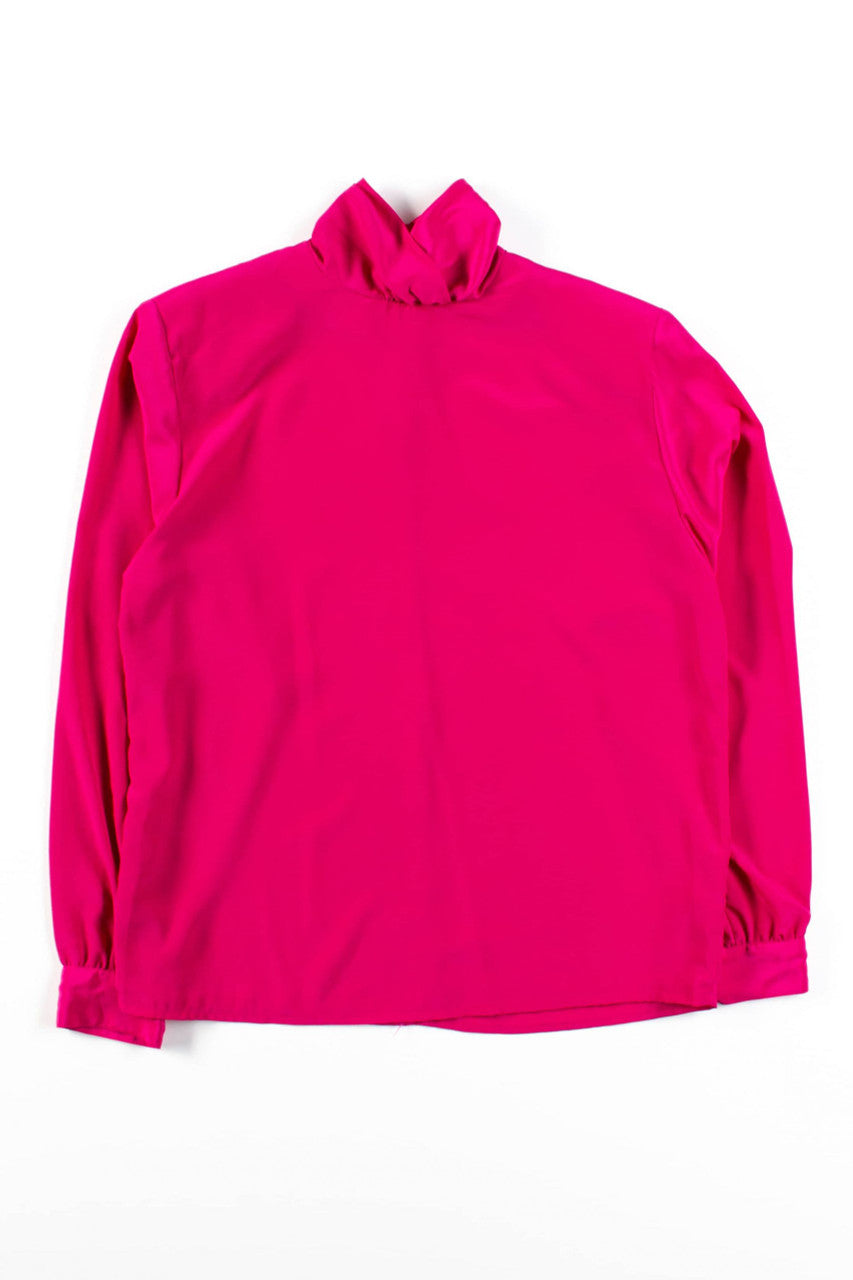 Vintage Magenta Pierre Cardin Blouse