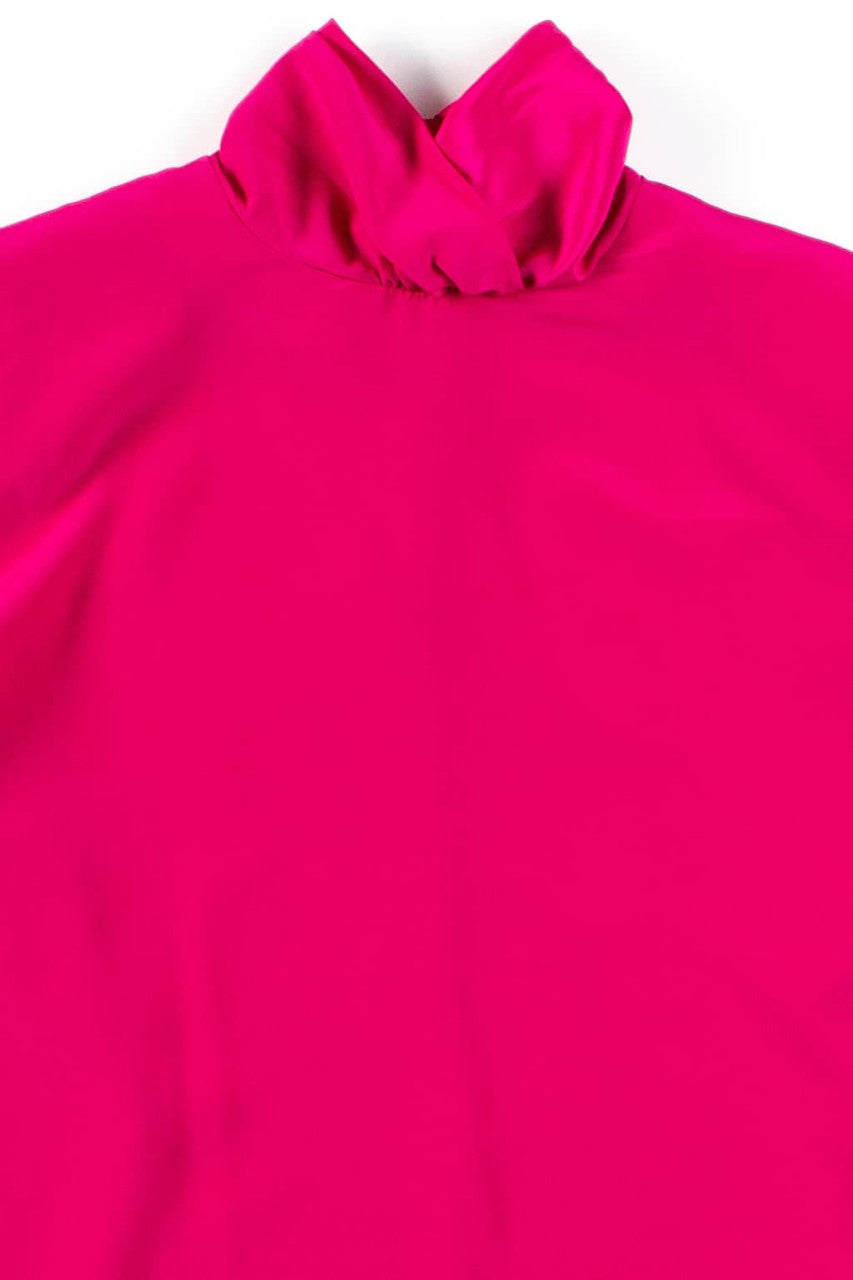 Vintage Magenta Pierre Cardin Blouse