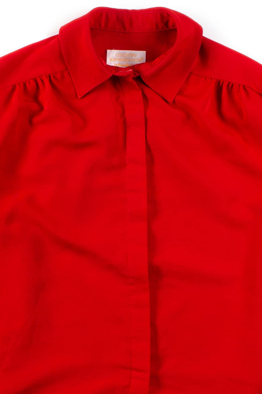 Vintage Pendleton Button Up Blouse