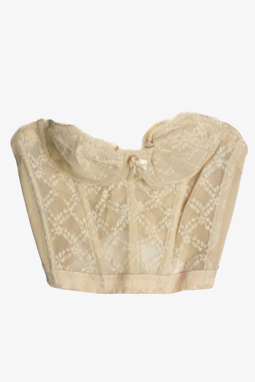 Vintage Gelmart Strapless Corset Top