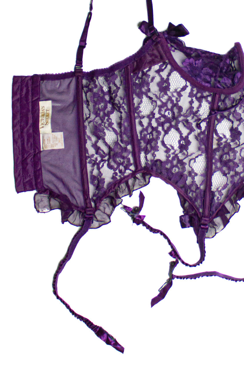 Vintage Victorias Secret Gold Label Corset (1980s)