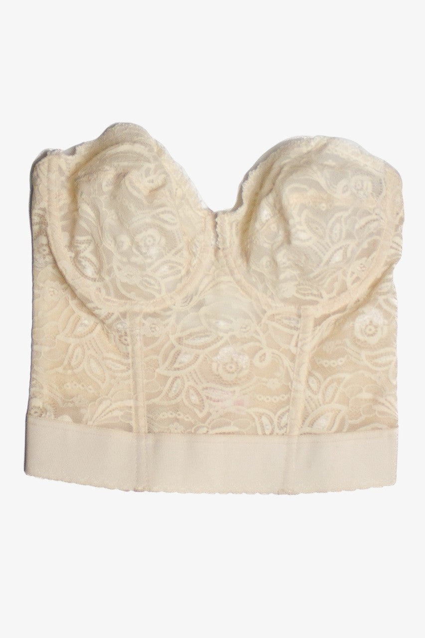Vintage Smoothie Strapless Corset Top (1980s)