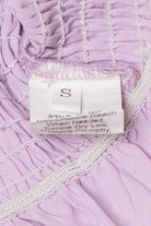 Recycled Lavender Crop Tank Top