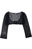 Vintage Crochet Zoey Beth Shrug Crop Top