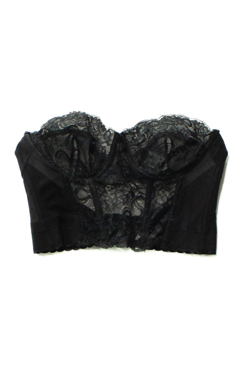 Vintage Cabernet Bustier Top