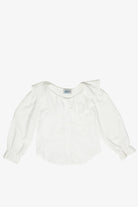 Vintage  Whiskers Ruffled Top