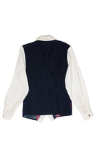 Vintage  Cabrais Collection Plaid Top