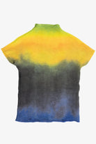 Y2K Gradient Stretchy Crinkle Top (2000s)