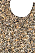 Vintage Y2K Nicola Leopard Print Stretchy Crinkle Top (2000s)