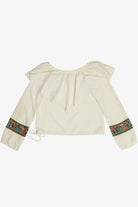 Vintage USA Union Made ILGWU Peasant Top (1970s)