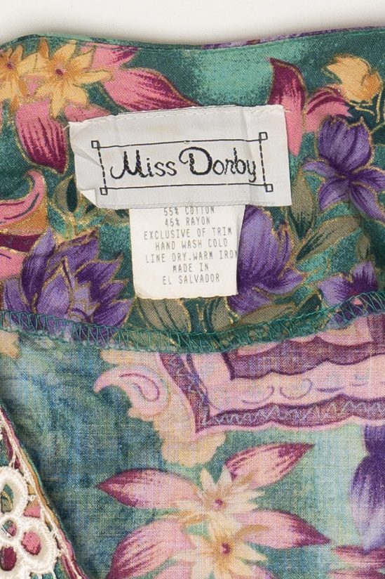 Vintage Miss Dorby Top (1980s)