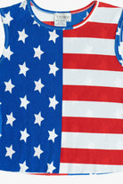 Vintage Victoria Essentials Americana USA Flag Tank Top (1990s)