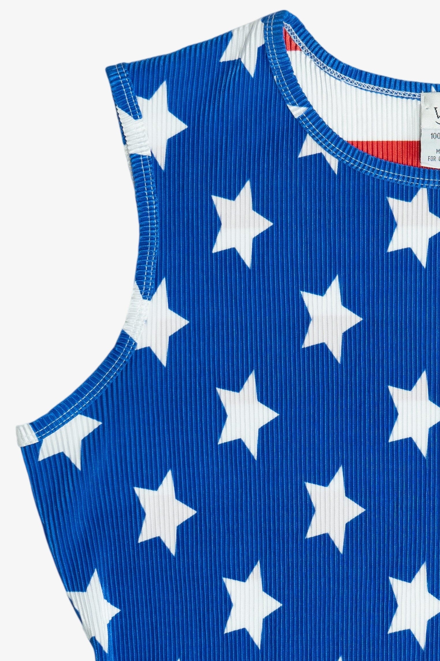 Vintage Victoria Essentials Americana USA Flag Tank Top (1990s)