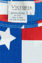Vintage Victoria Essentials Americana USA Flag Tank Top (1990s)