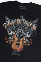 Hard Rock Cafe Denver Guitar T-Shirt (2010s)