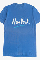 Vintage "New York" Sun Faded Single Stitch T-Shirt (1990s)