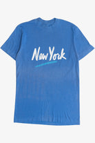 Vintage "New York" Sun Faded Single Stitch T-Shirt (1990s)