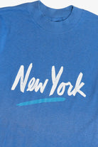 Vintage "New York" Sun Faded Single Stitch T-Shirt (1990s)