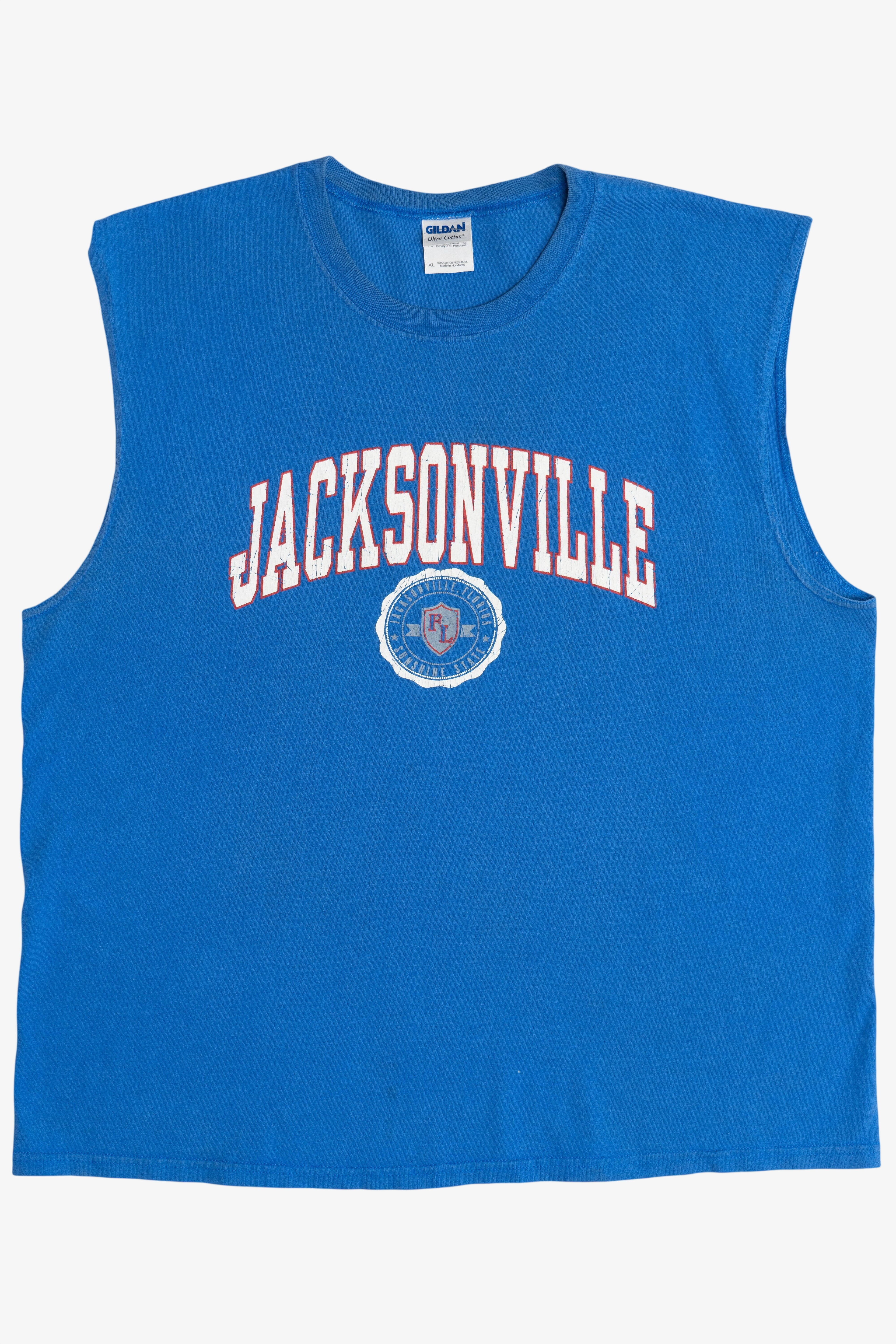 Vintage "Jacksonville" Florida T-Shirt Tank Top (2000s)