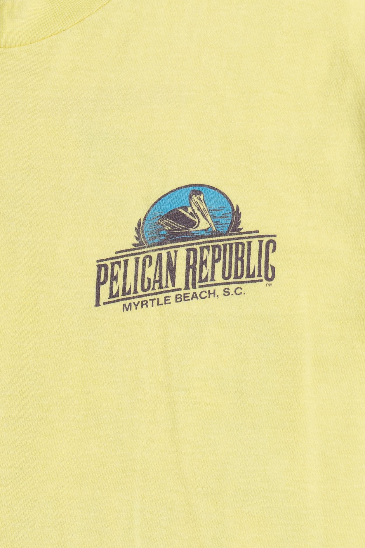 Vintage "Pelican Republic" Myrtle Beach, S.C. "Captain Pelican" T-Shirt (1980s)
