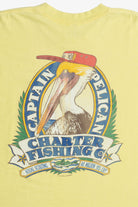 Vintage "Pelican Republic" Myrtle Beach, S.C. "Captain Pelican" T-Shirt (1980s)