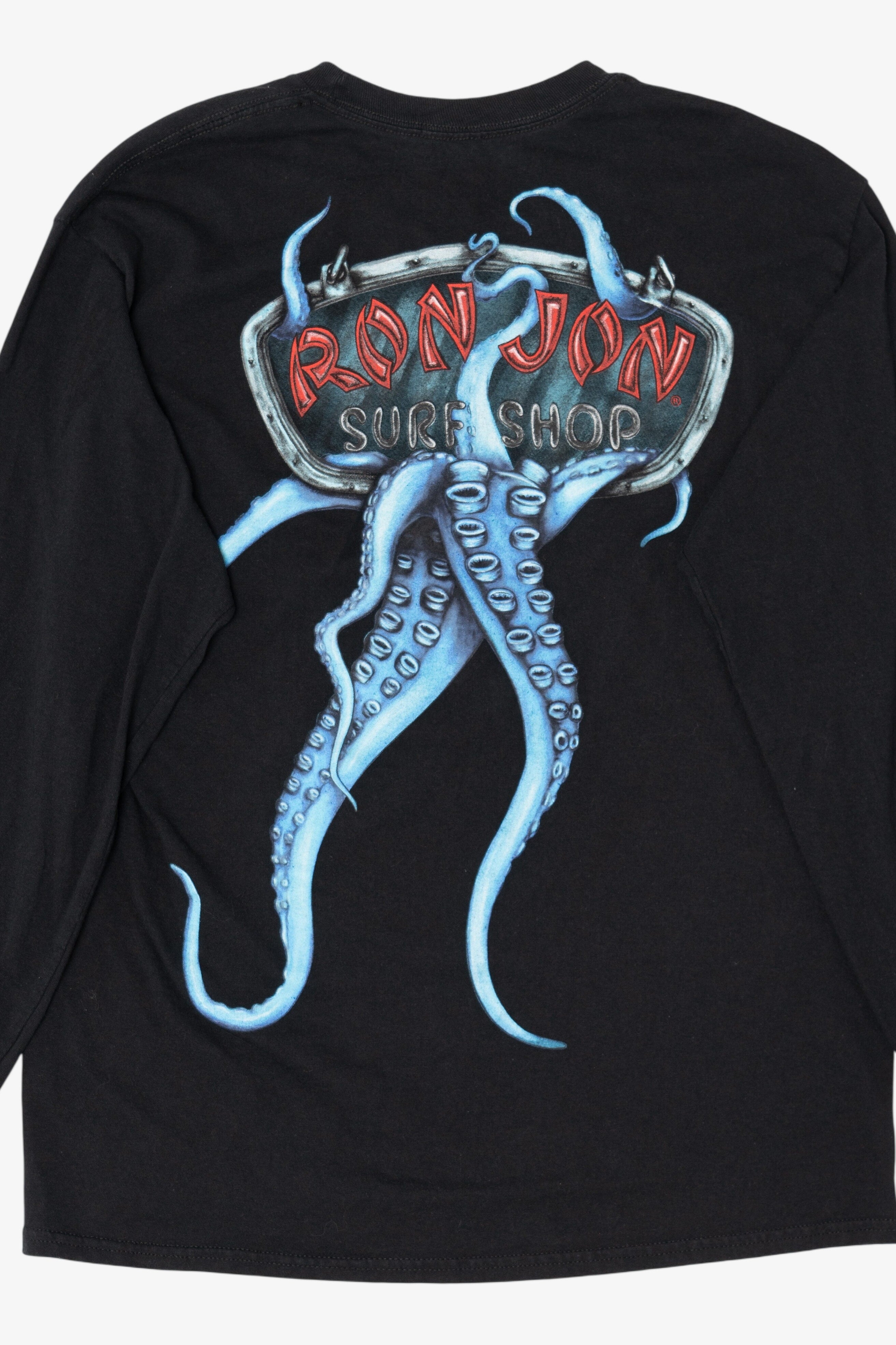 Black Ron Jon Surf Shop Long Sleeve T-Shirt (2010s)