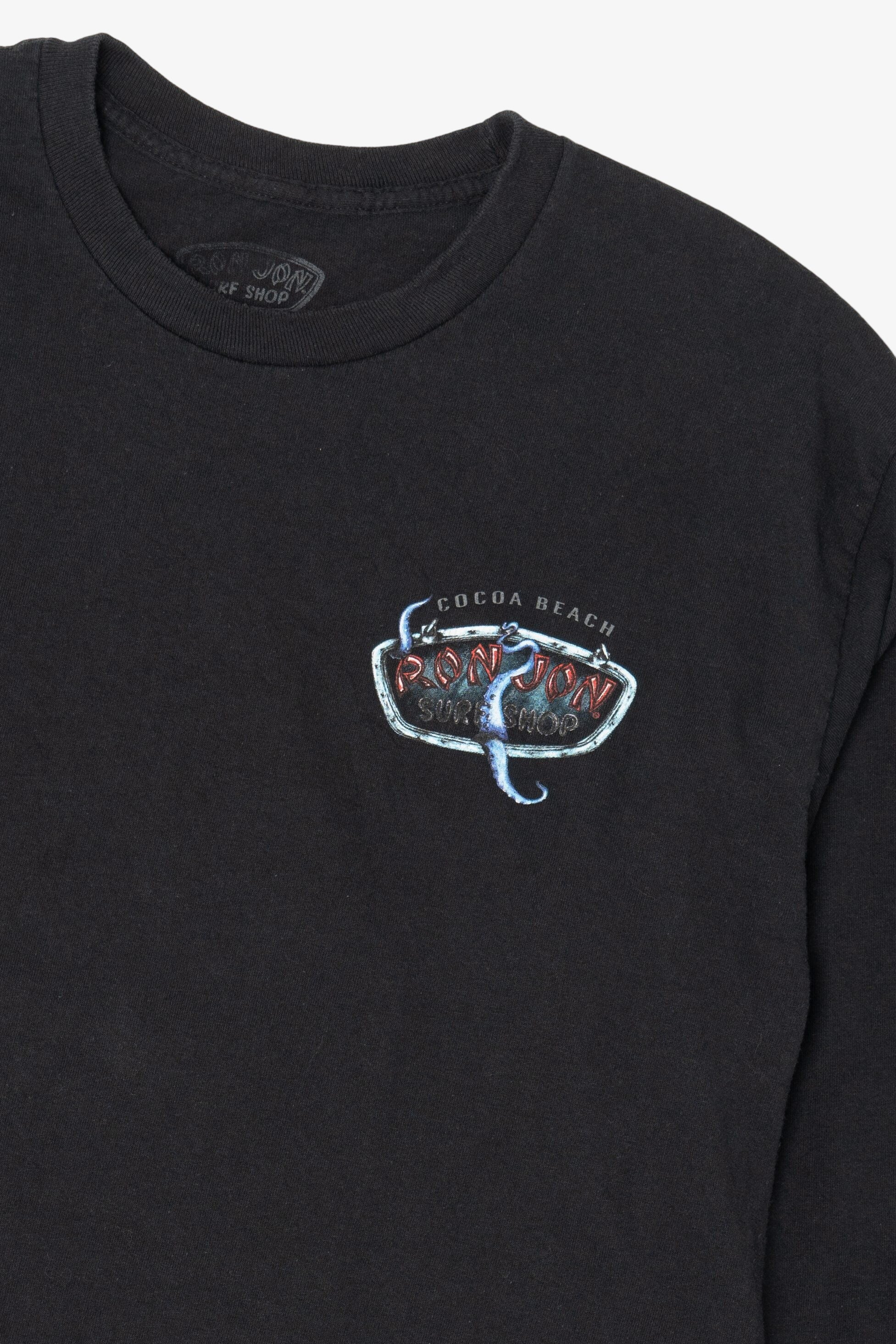 Black Ron Jon Surf Shop Long Sleeve T-Shirt (2010s)