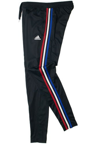 black red white and blue adidas