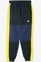 Nike Black Navy And Yellow Track Pants 1173