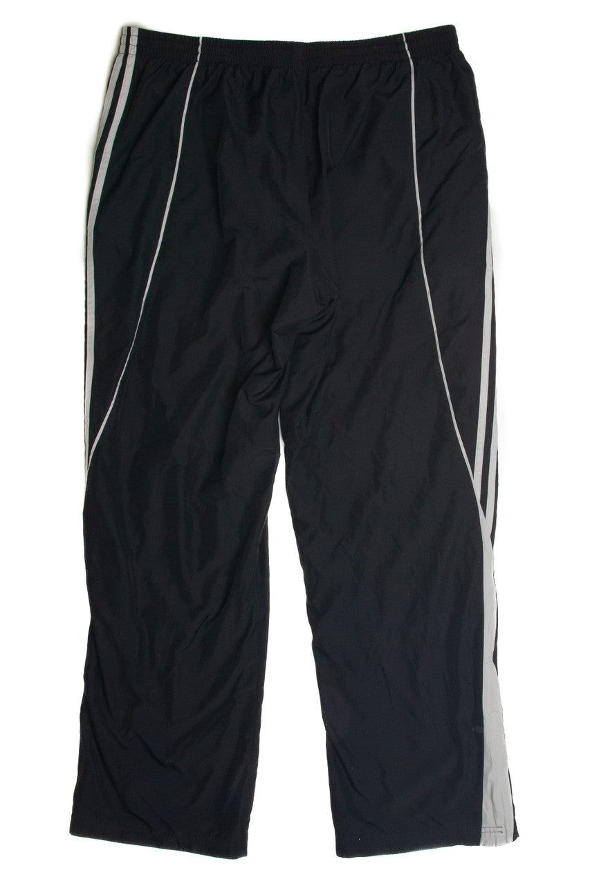 Vintage Adidas Black/Gray Track Pants 1198
