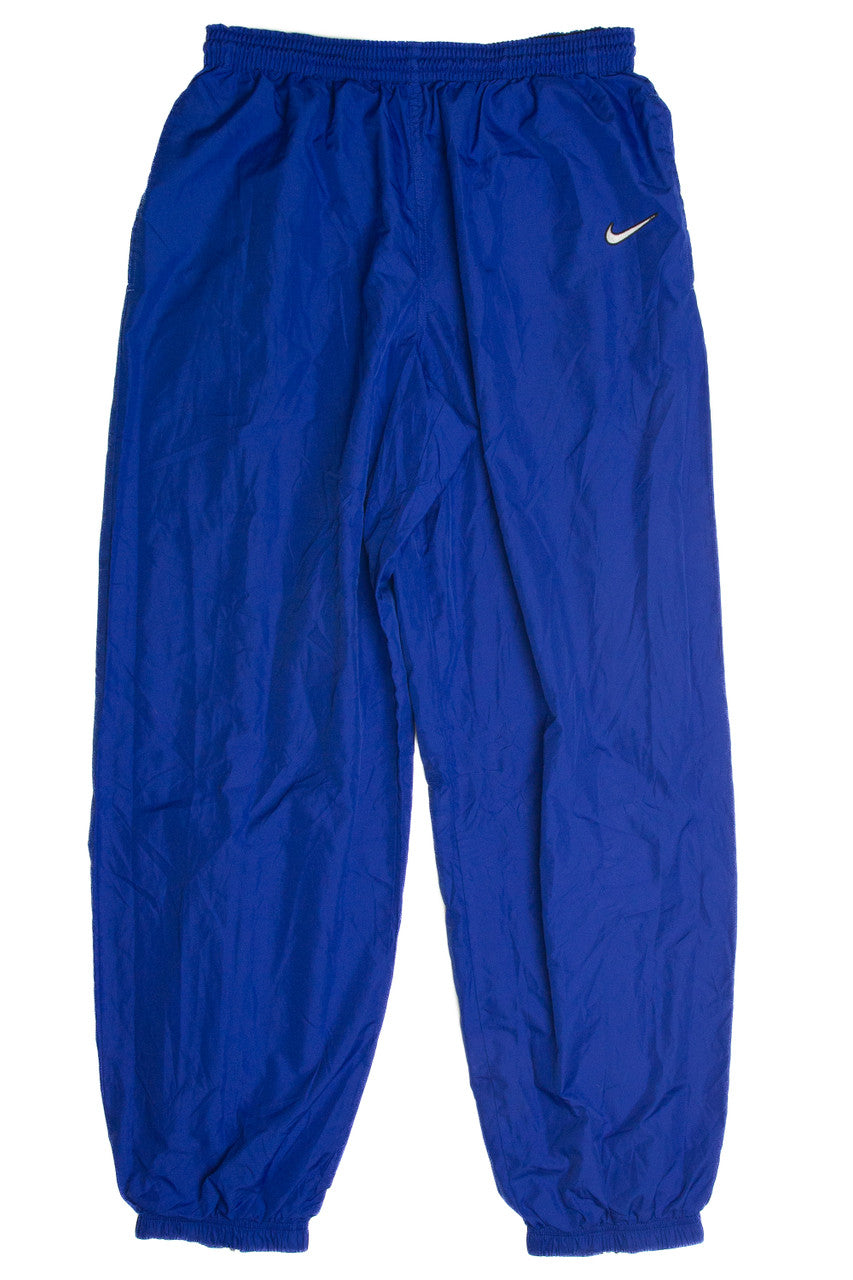 Vintage Blue Nike Windbreaker Track Pants Nike Track Pants