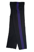 Vintage Black and Purple Adidas Track Pants
