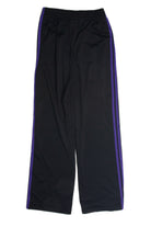 Vintage Black and Purple Adidas Track Pants