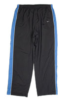 Vintage Gray and Blue Nike Track Pants