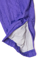Vintage Light Purple Nylon Ankle Zip Track Pants