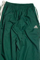 Vintage Green Adidas Tear Away Track Pants (2000s)