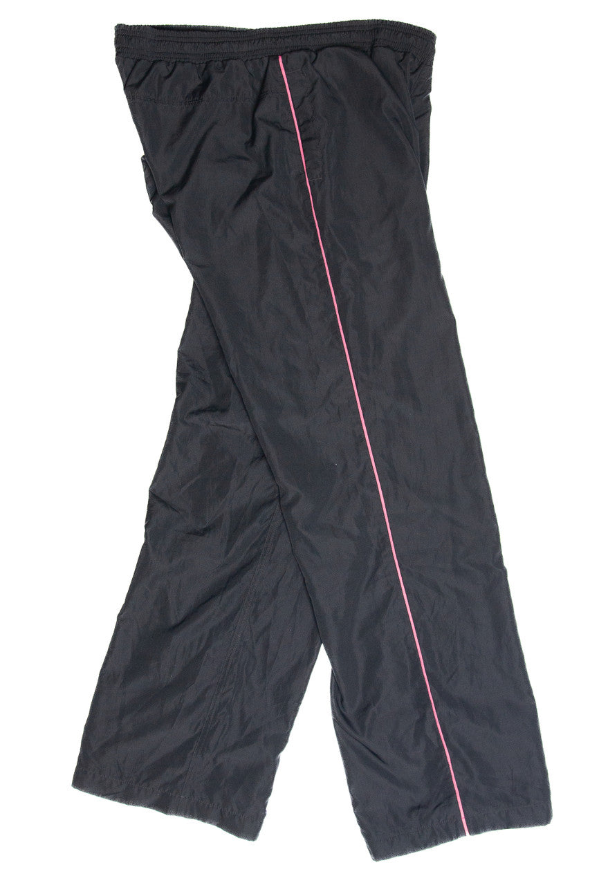 Nike Black And Pink Track Pants