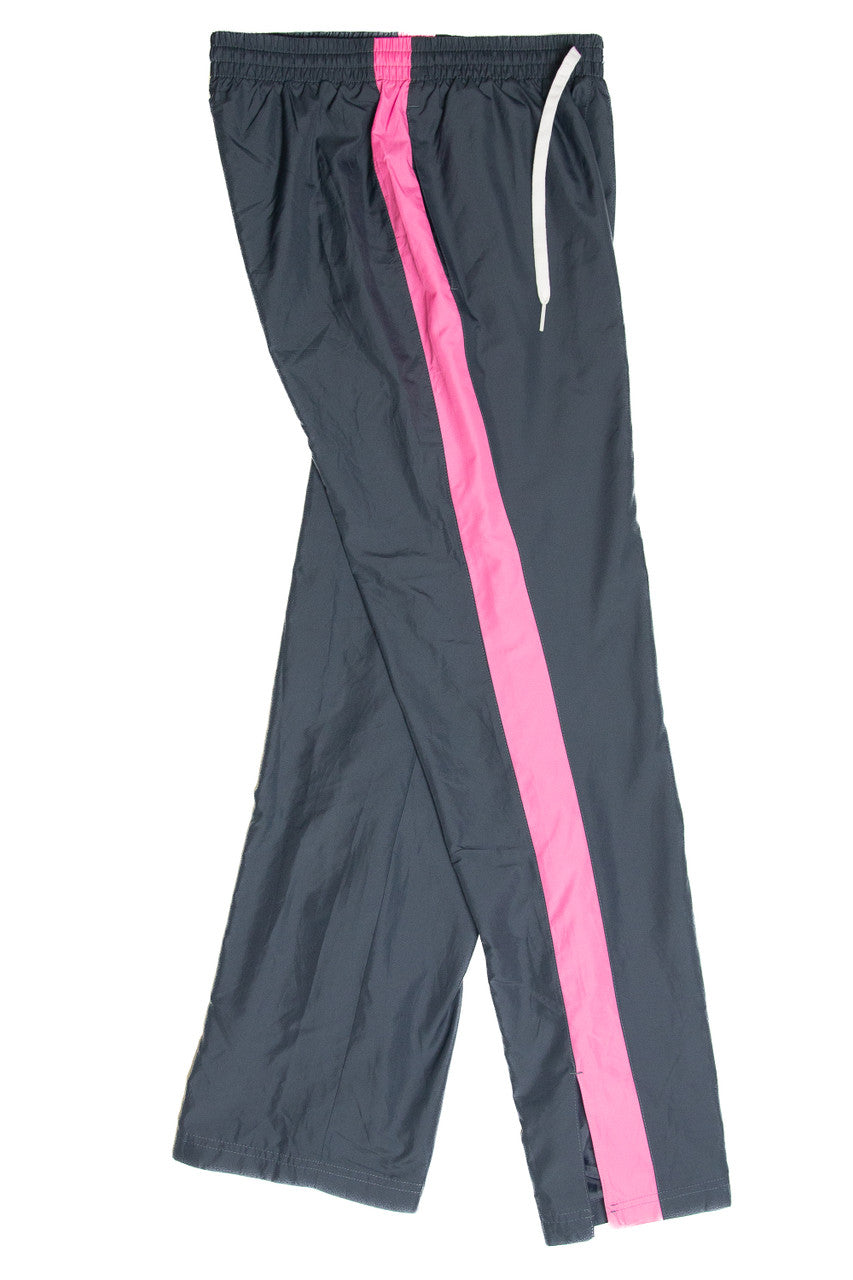 Reebok Gray And Pink Track Pants