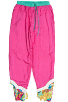 Vintage Hot Pink Watermelon Clipper Bay Track Pants (1990s)