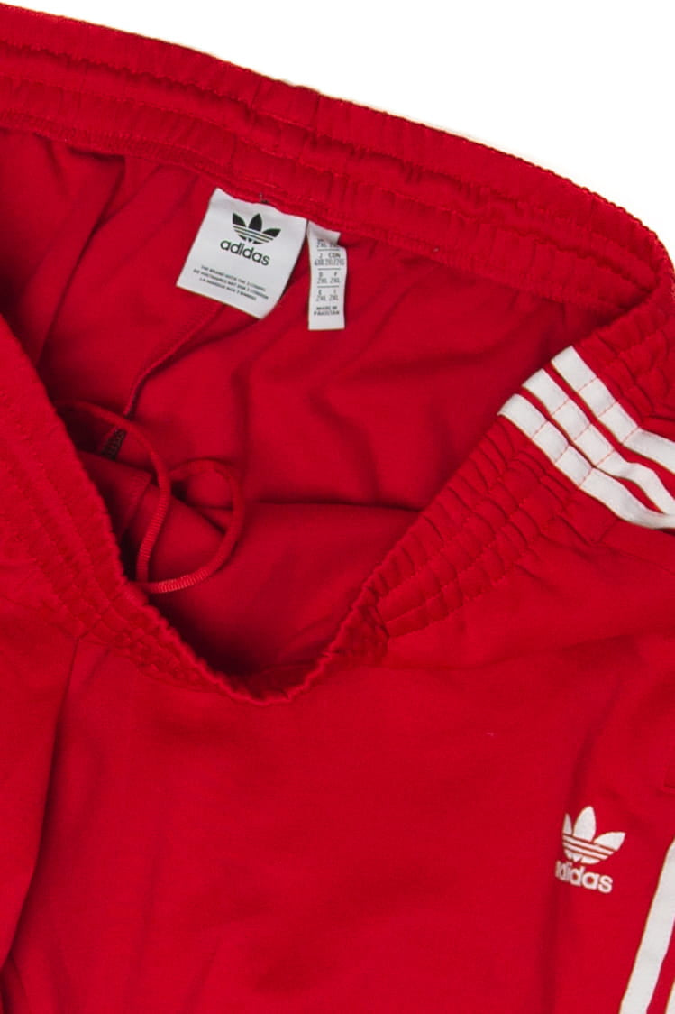 Red Adidas Track Pants 1513