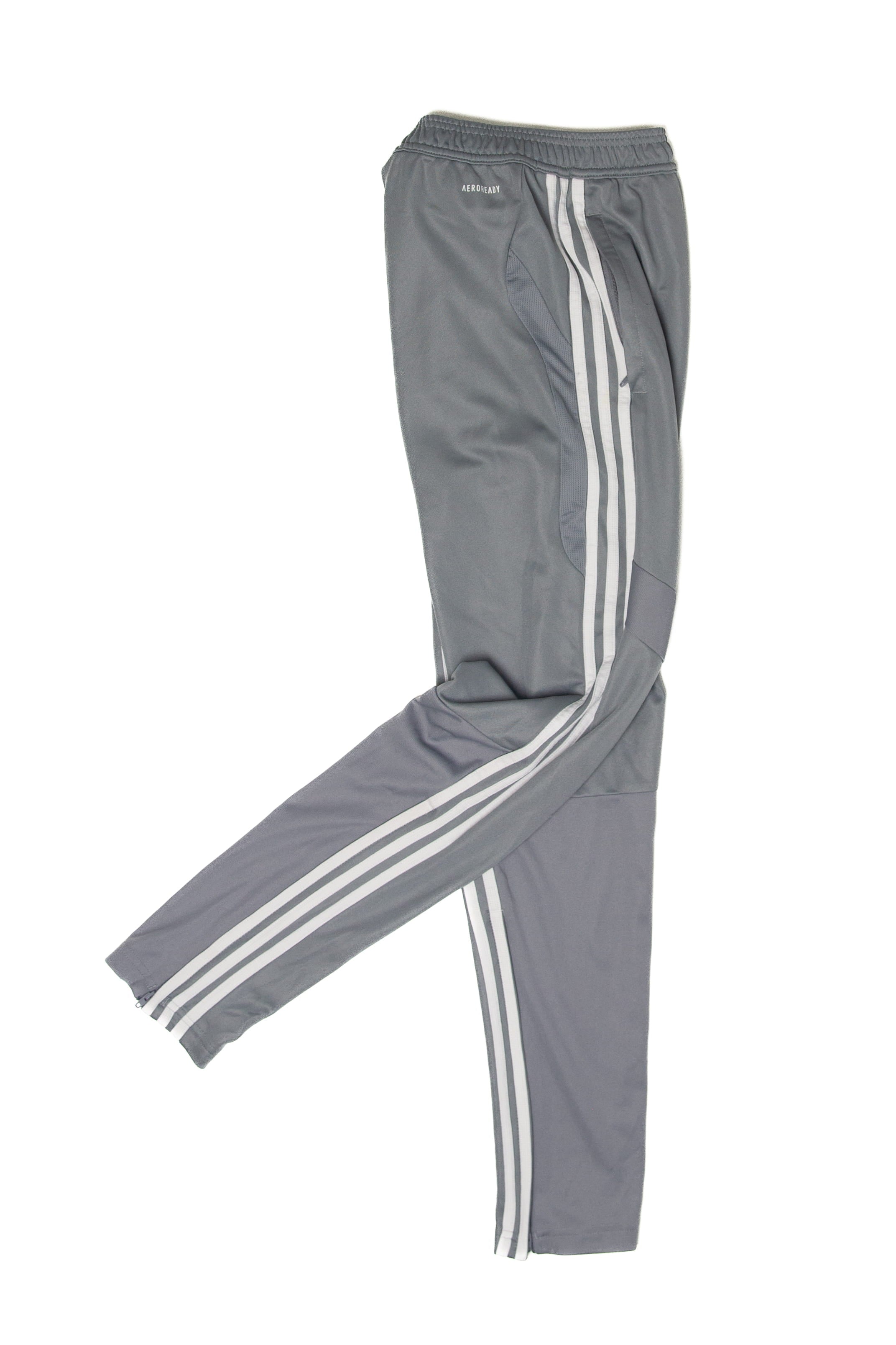 Recycled Silver Adidas Track Pants (2020s)