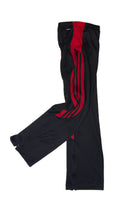 Recycled Adidas Black And Red Track Pants (2010s)