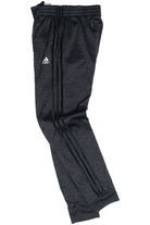 Adidas Charcoal Black Stripe Track Pants