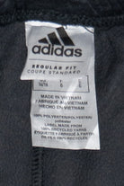 Adidas Charcoal Black Stripe Track Pants