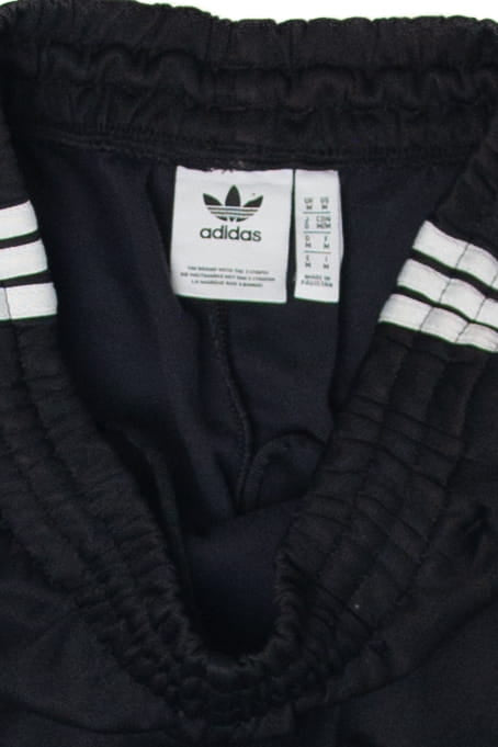 Recycled Black Adidas Track Pants