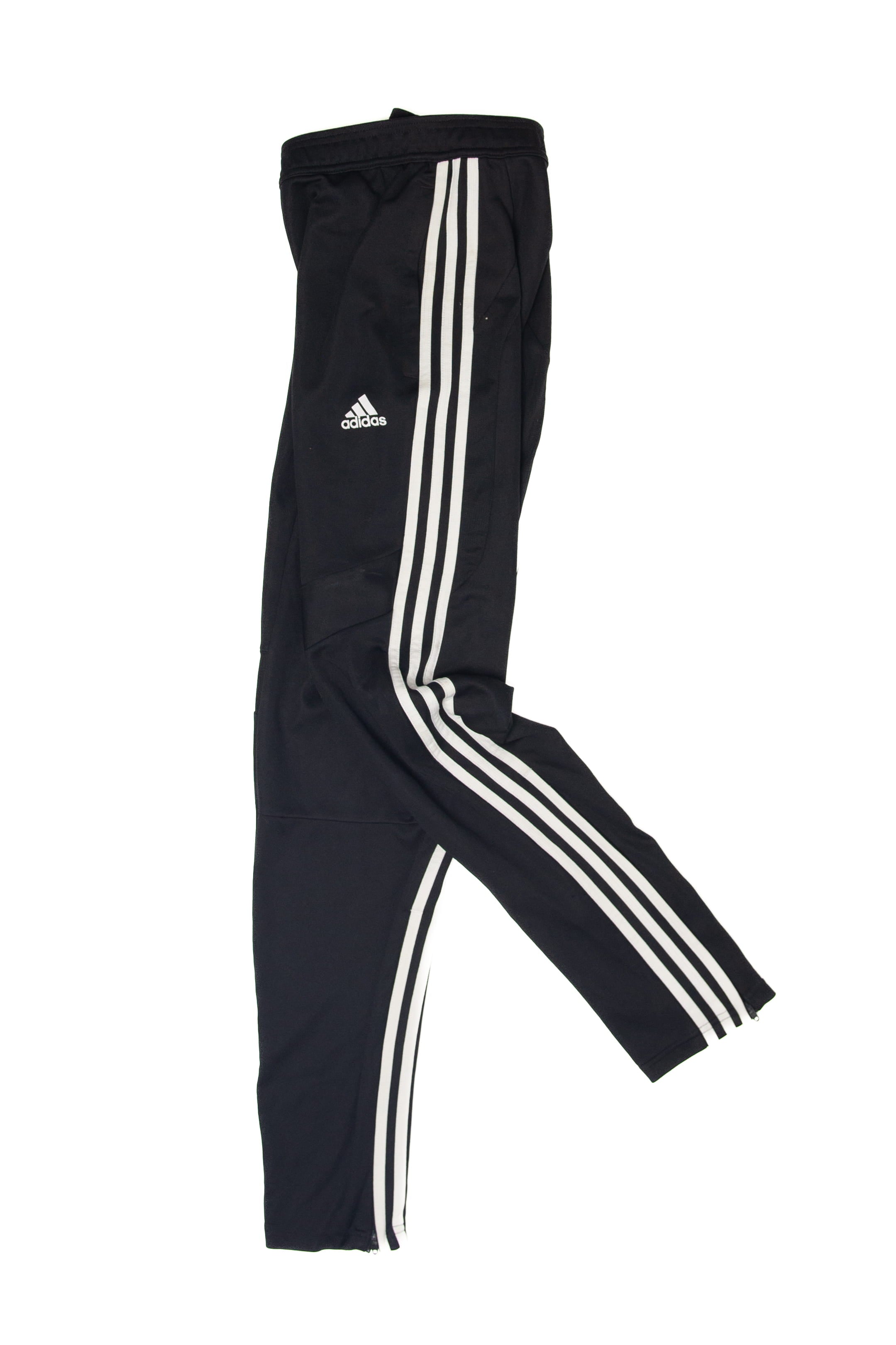Recycled Black Adidas Track Pants (2010s)