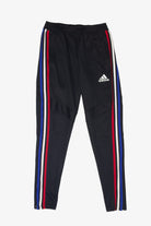 Recycled Red White And Blue Striped Adidas Track Pants (2010s)