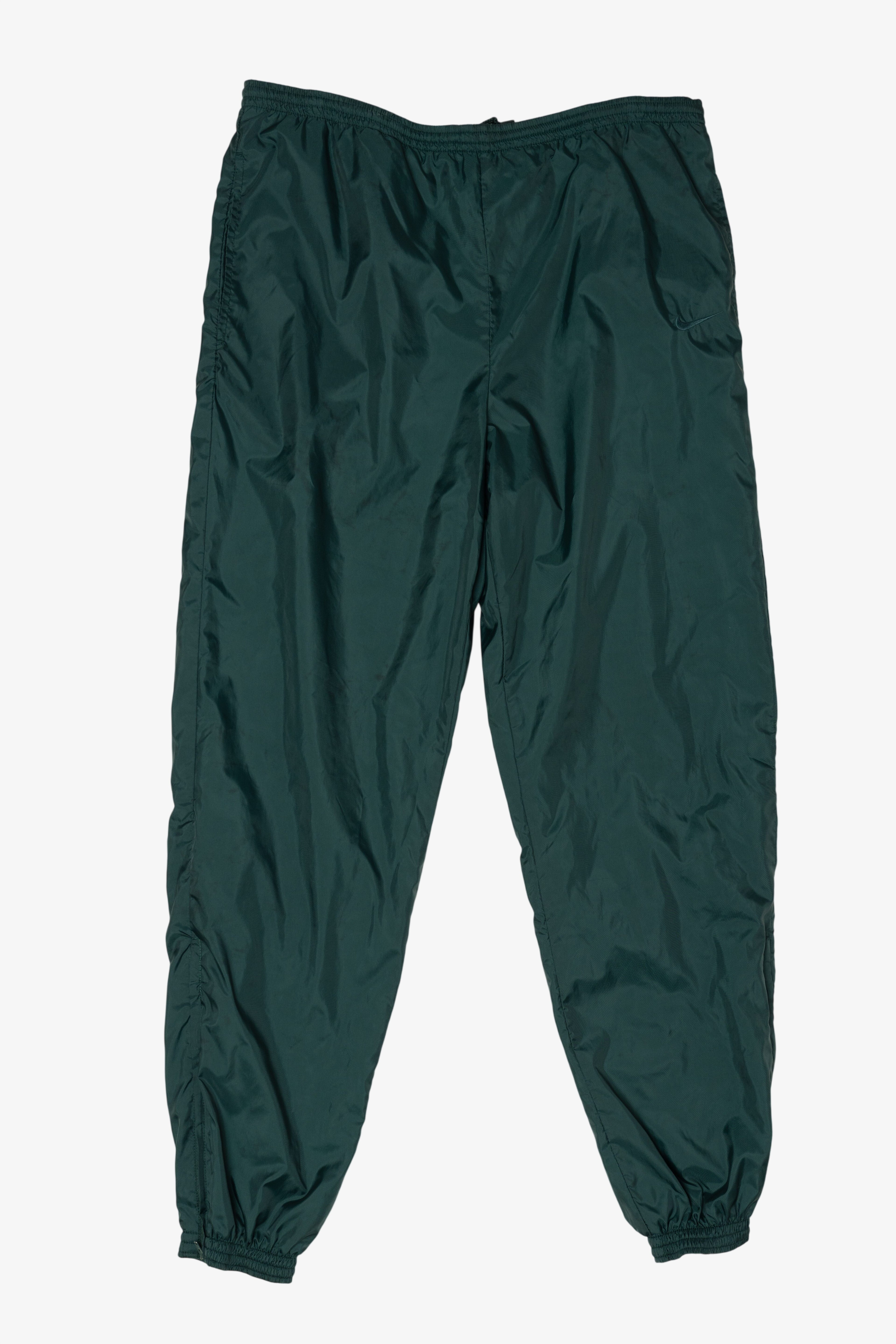 Vintage Dark Green Nike Track Pants (1990s)