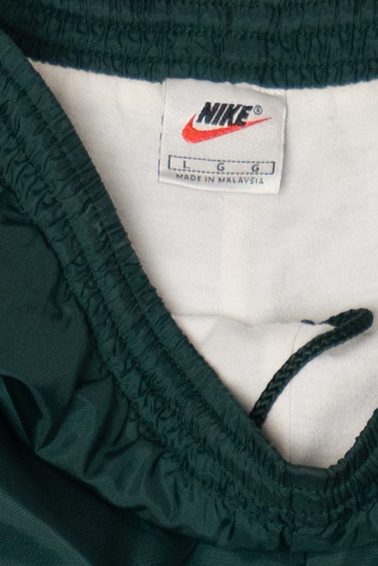 Vintage Dark Green Nike Track Pants (1990s)